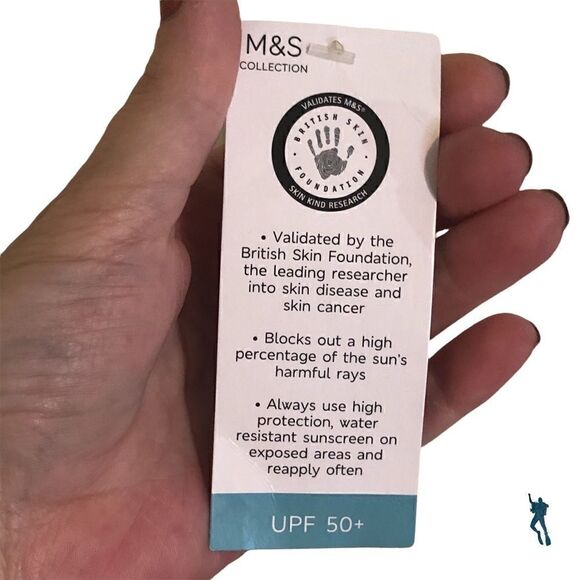 M&S designer collection animal print 2 piece swim suit. SPF 30 - Picture 4 of 10